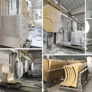 CNC Wire Saw Machine Cutting Details
