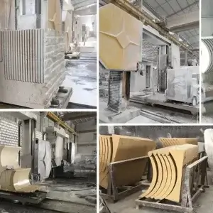 CNC проволочная пила машина резки детали