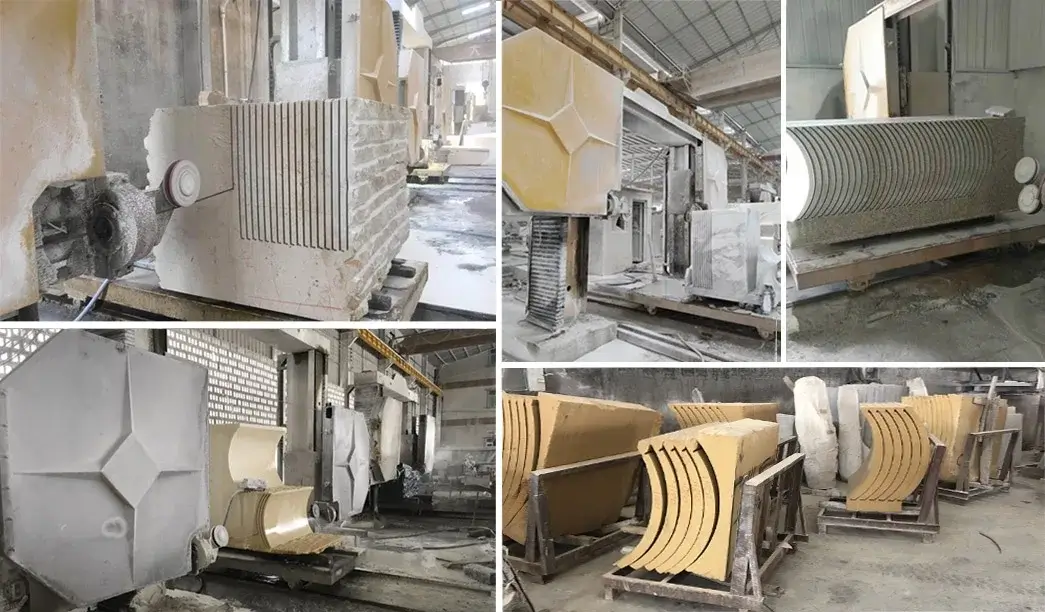 CNC Wire Saw Machine Cutting Details