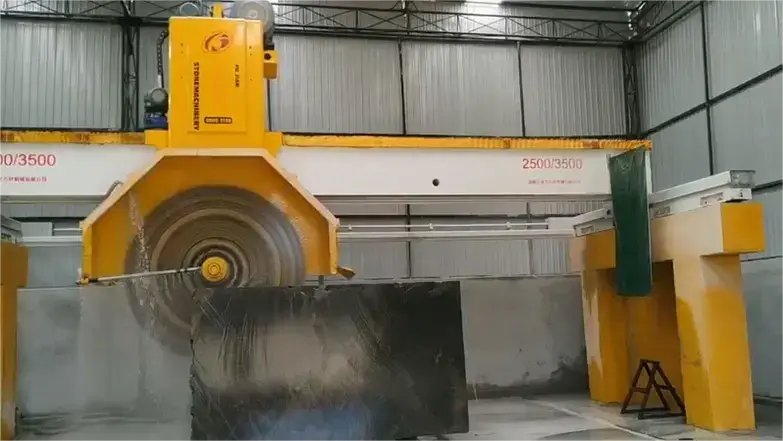 Multiblades block cutter Customer Case