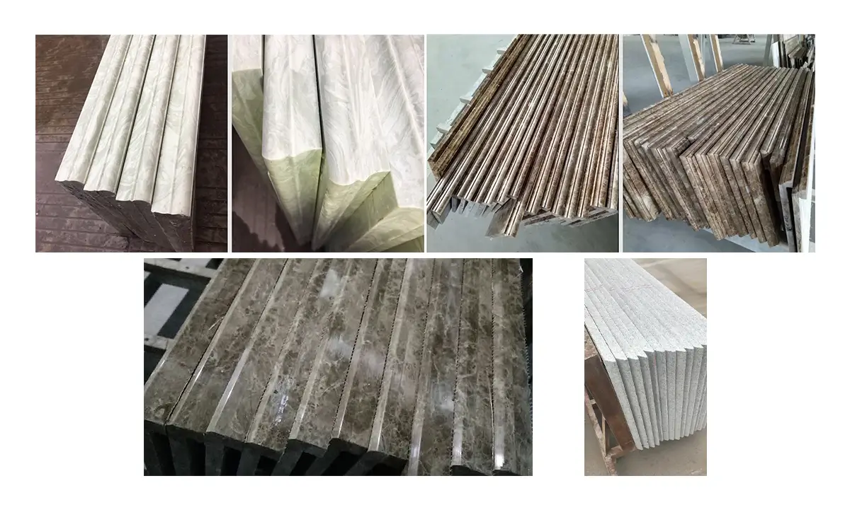 Automatic Stone Edge Shaping Finishing Machine