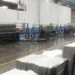 Automatic Stone Round Edge Shaping Beveling Machine Customer Case