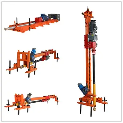 Stone Quarry Hydraulic Pneumatic DTH Drilling Machine