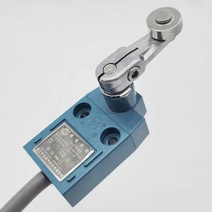 Cleaning a mechanical limit switch on a CNC machine