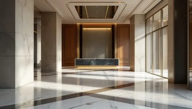 High-end lobby floors
