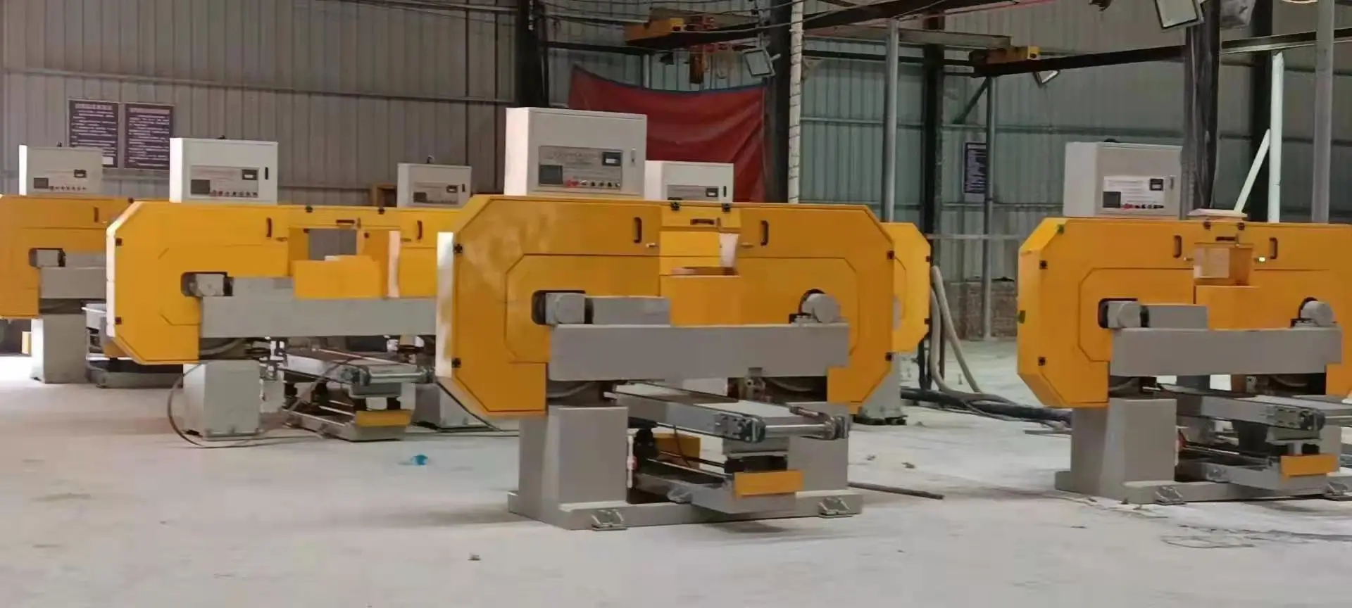 Stone Thin Slab Band Saw Splitting Machine Banner