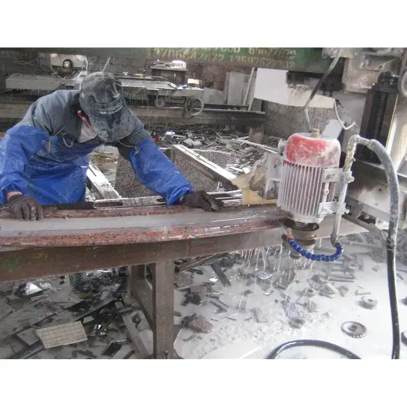 Texas startup countertop shop replacing manual polishing with single head router