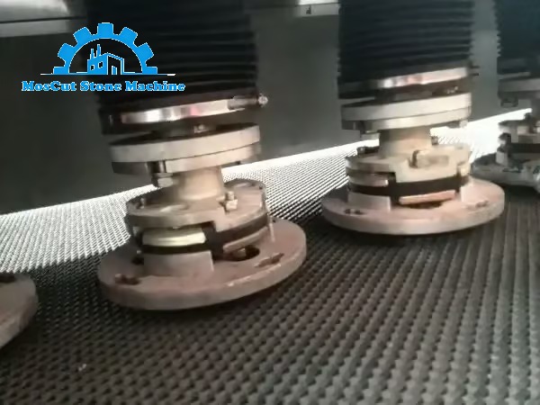Marble slab polisher machine polishing heads